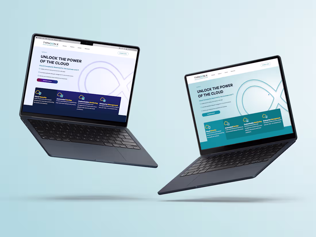 Cover image for TyphoonX - Web Design & Development / UX/UI