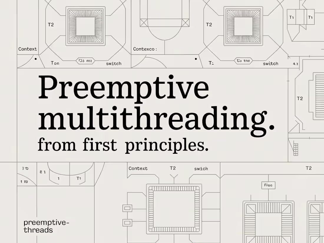 Cover image for Preemptive Multithreading System on ARM64 using Rust