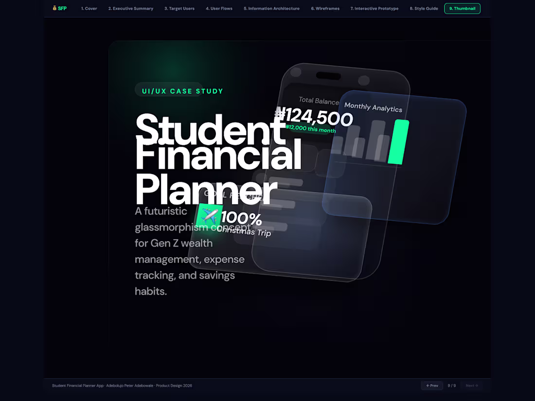 Cover image for A mobile-first financial management app