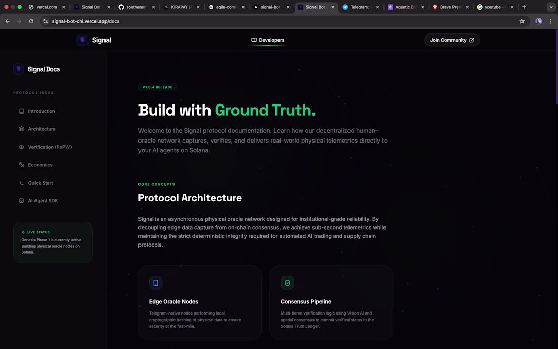 Cover image for Signal connect agents with real