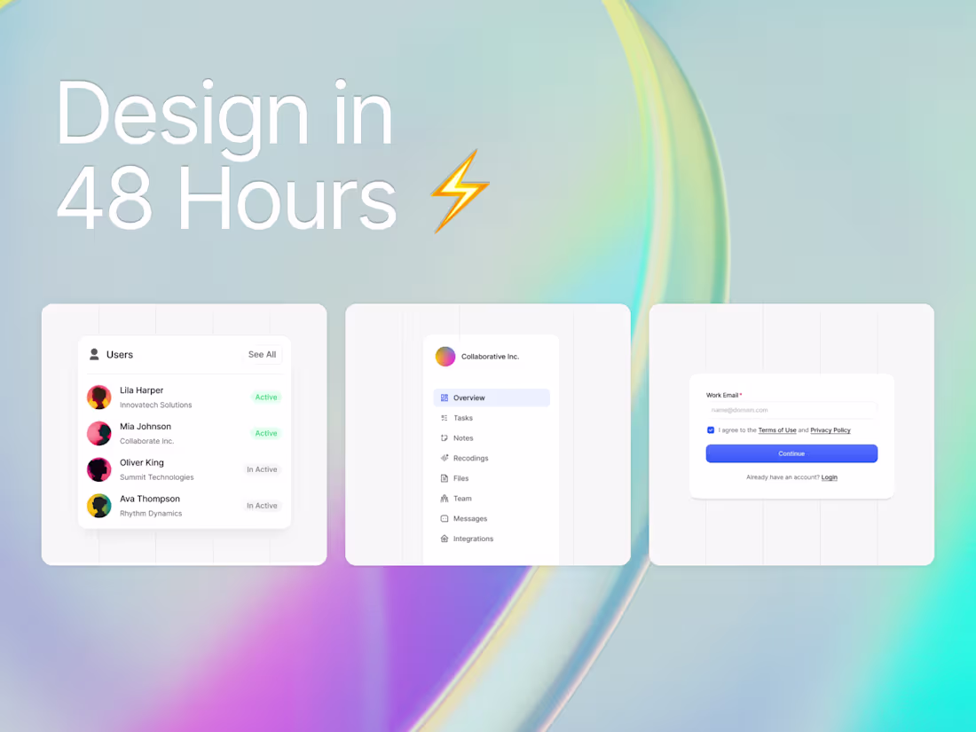 Cover image for Design your SaaS in 48 Hours ⚡