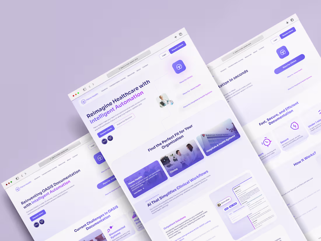 Cover image for Plena health - Framer website