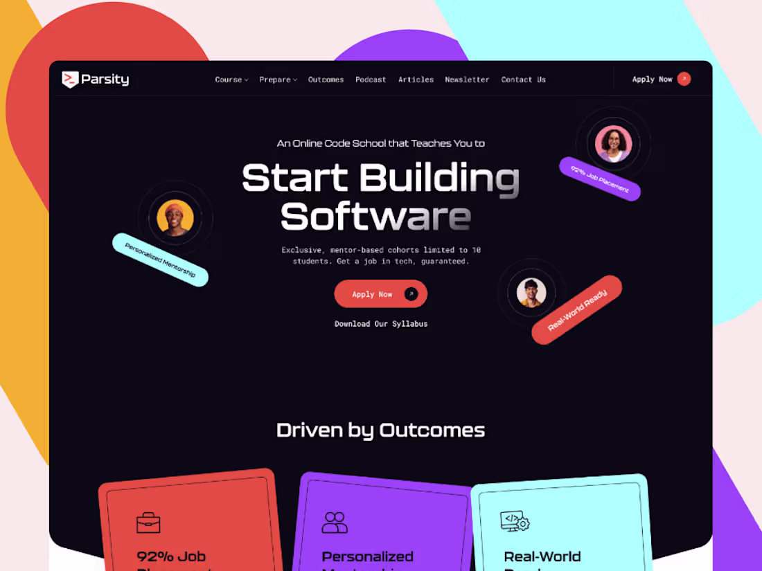 Cover image for Parsitiy Web Design