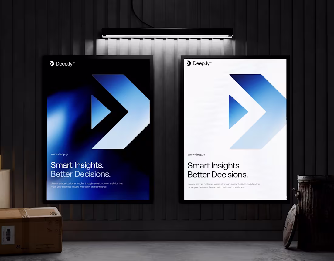 Cover image for Deep.ly: Logo & Branding