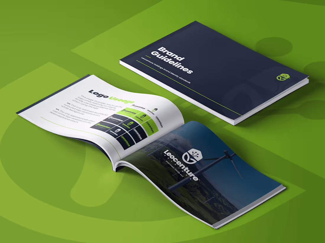 Cover image for Leocenture Holdings | Brand Guide Design