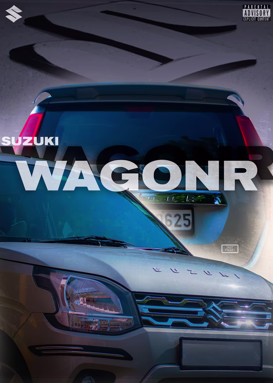 Cover image for Suzuki WagonR Poster Design