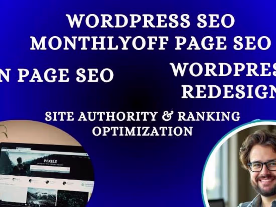 Cover image for I will design a WordPress website WordPress SEO