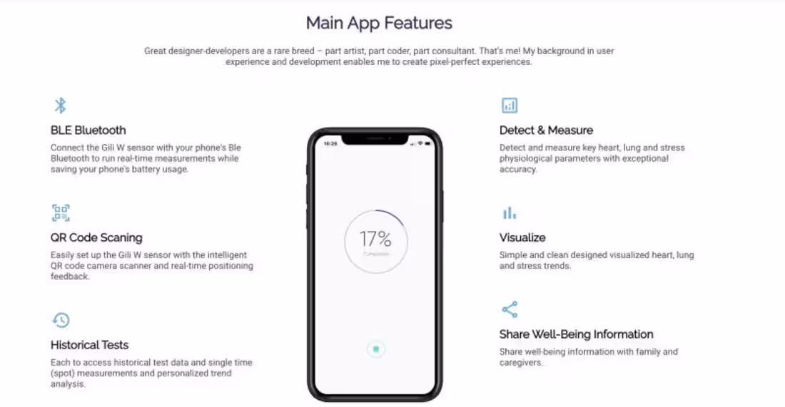Cover image for Donis Health Flutter Mobile with Hardware Integration 
