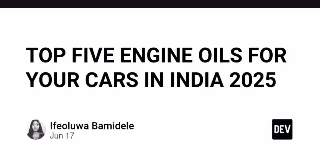 Cover image for Top Engine Oils for Cars in India 2025