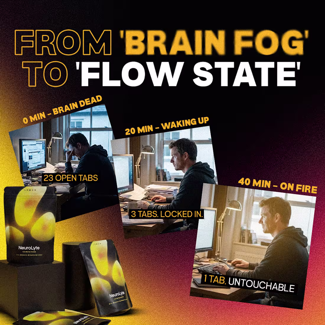 Cover image for Performance ads. Built with insight, bold copy, and AI-gener...