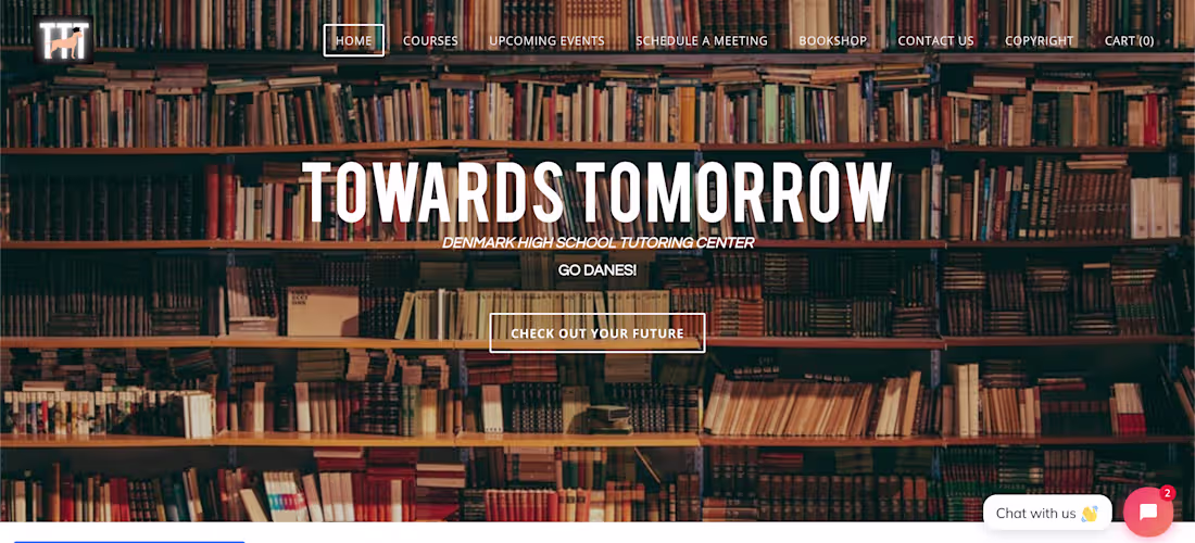 Cover image for Towards Tomorrow Website