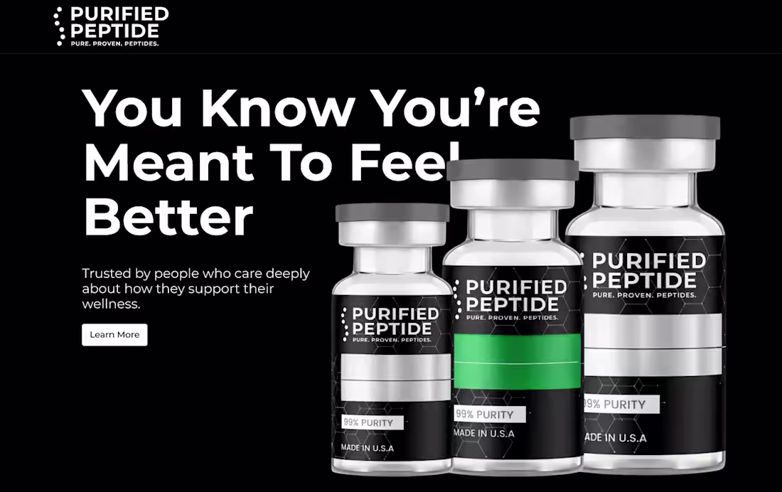 Cover image for Purified Peptides Page Development