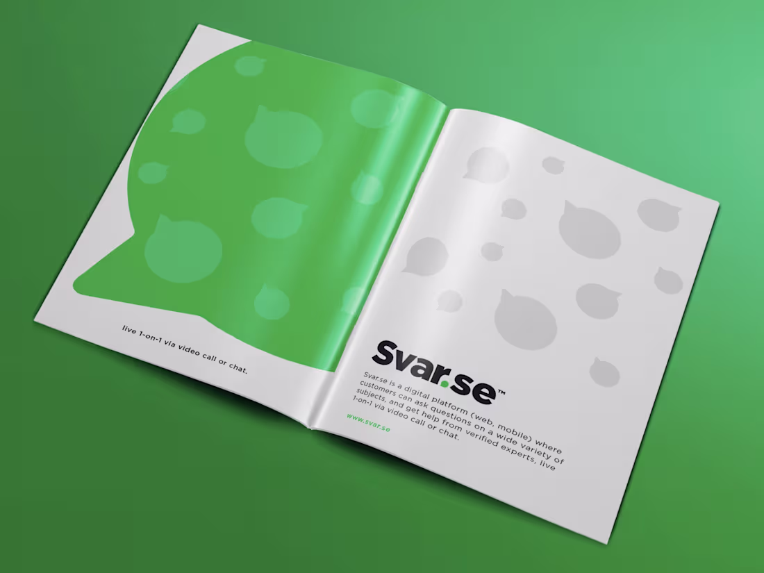 Cover image for Svar.se Logo and Branding Design