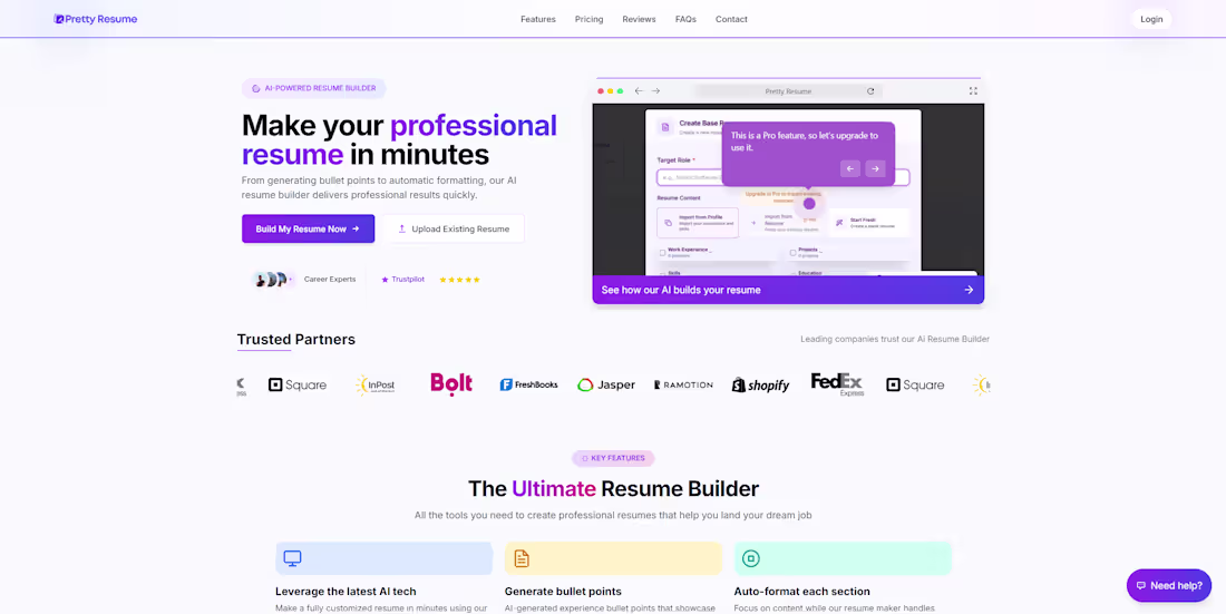 Cover image for Pretty Resume AI