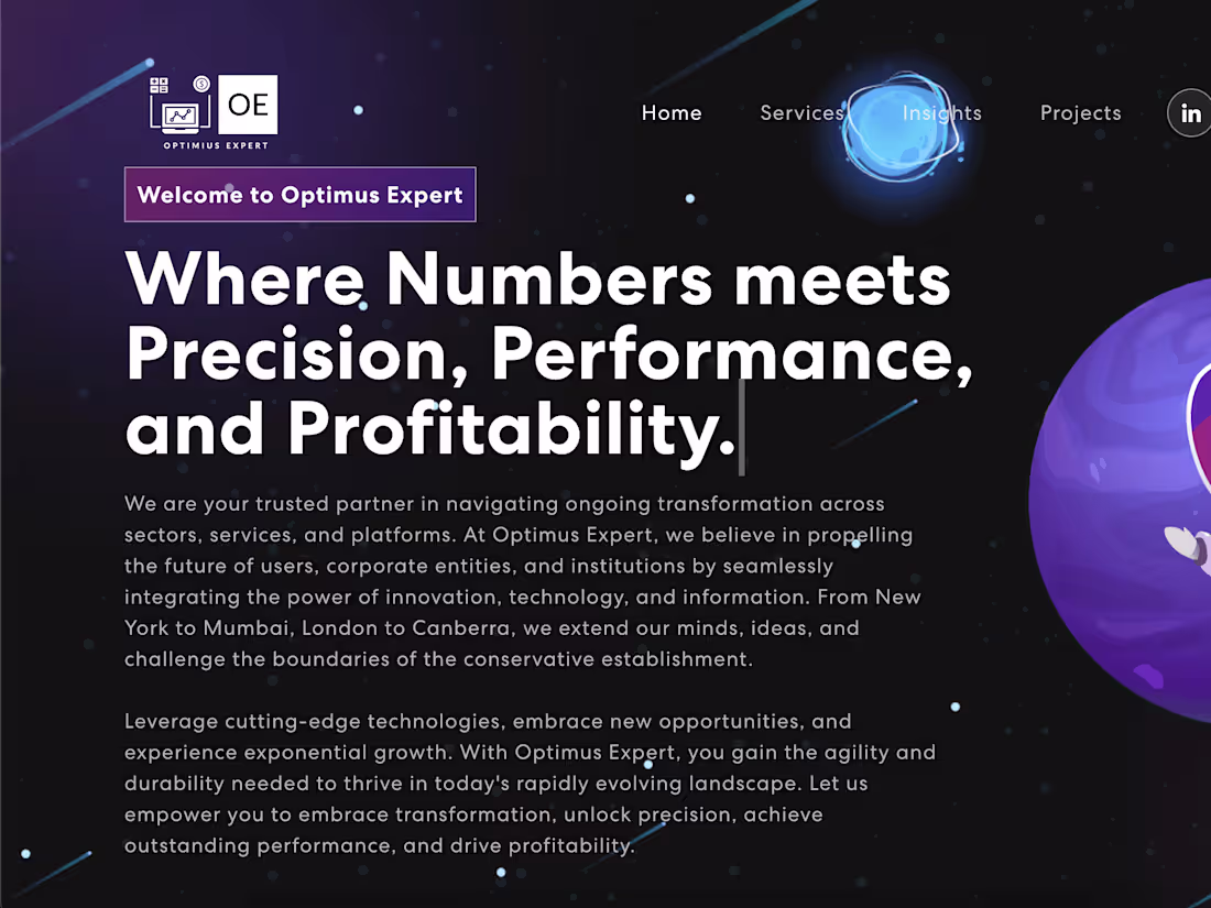 Cover image for Optimus Expert