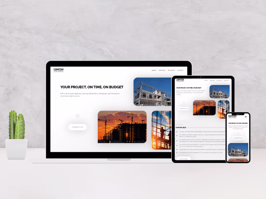 Cover image for Leinster Land & Build