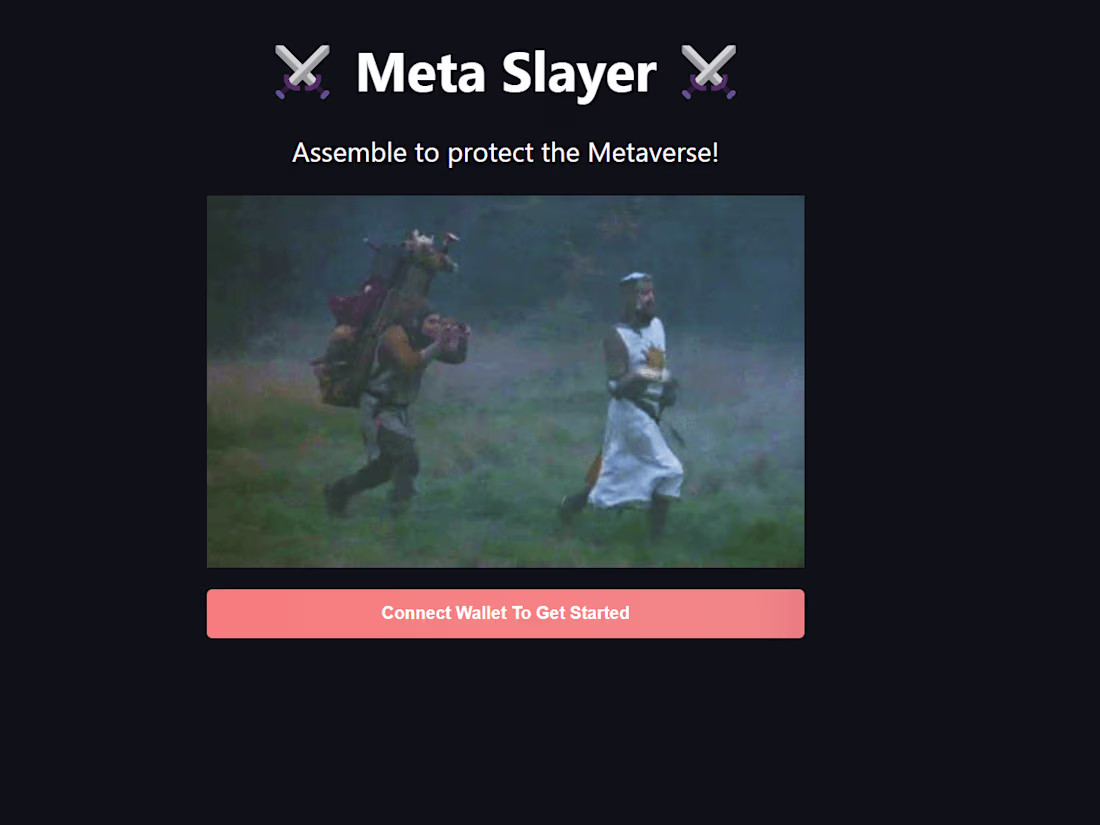 Cover image for Meta Slayer NFT Game