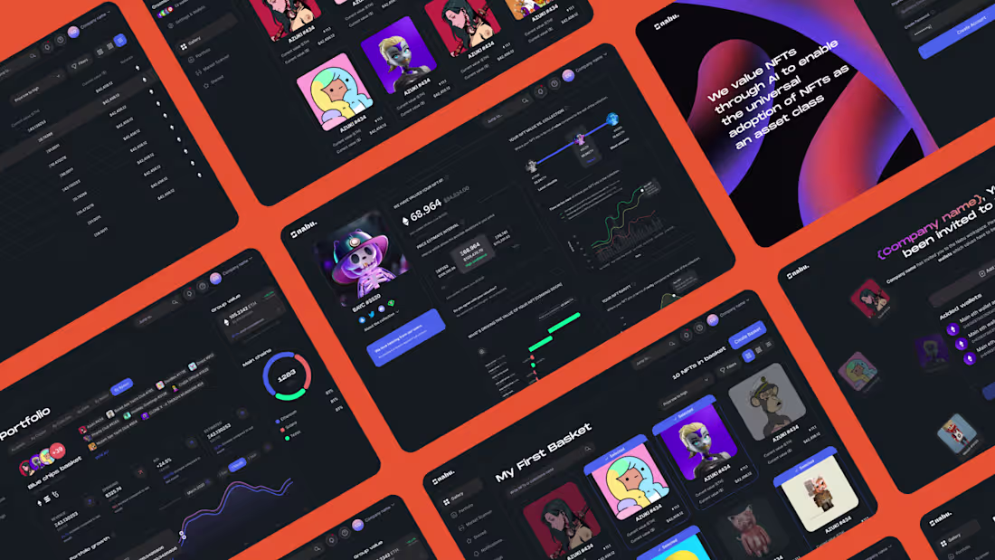 Cover image for MVP UX/UI design & Research for AI Investment Engine