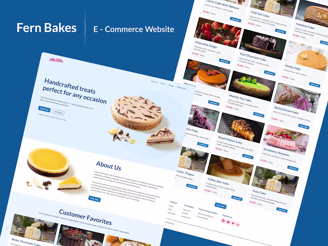 Cover image for Fern Bakes