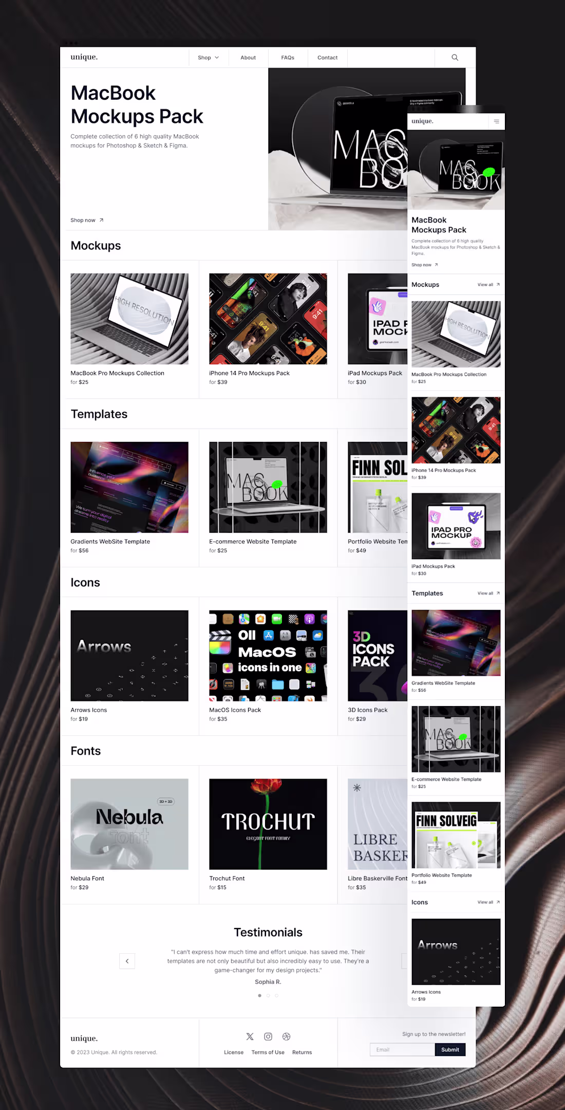 Cover image for Website Design & Development with Framer