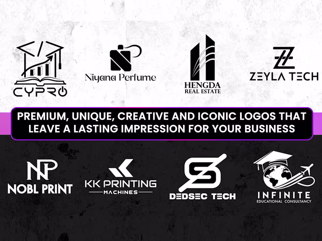 Cover image for Creative, unique and premium logo for your business