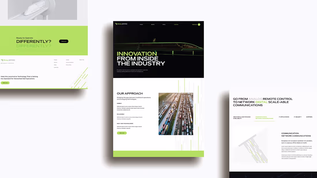 Cover image for Railspire