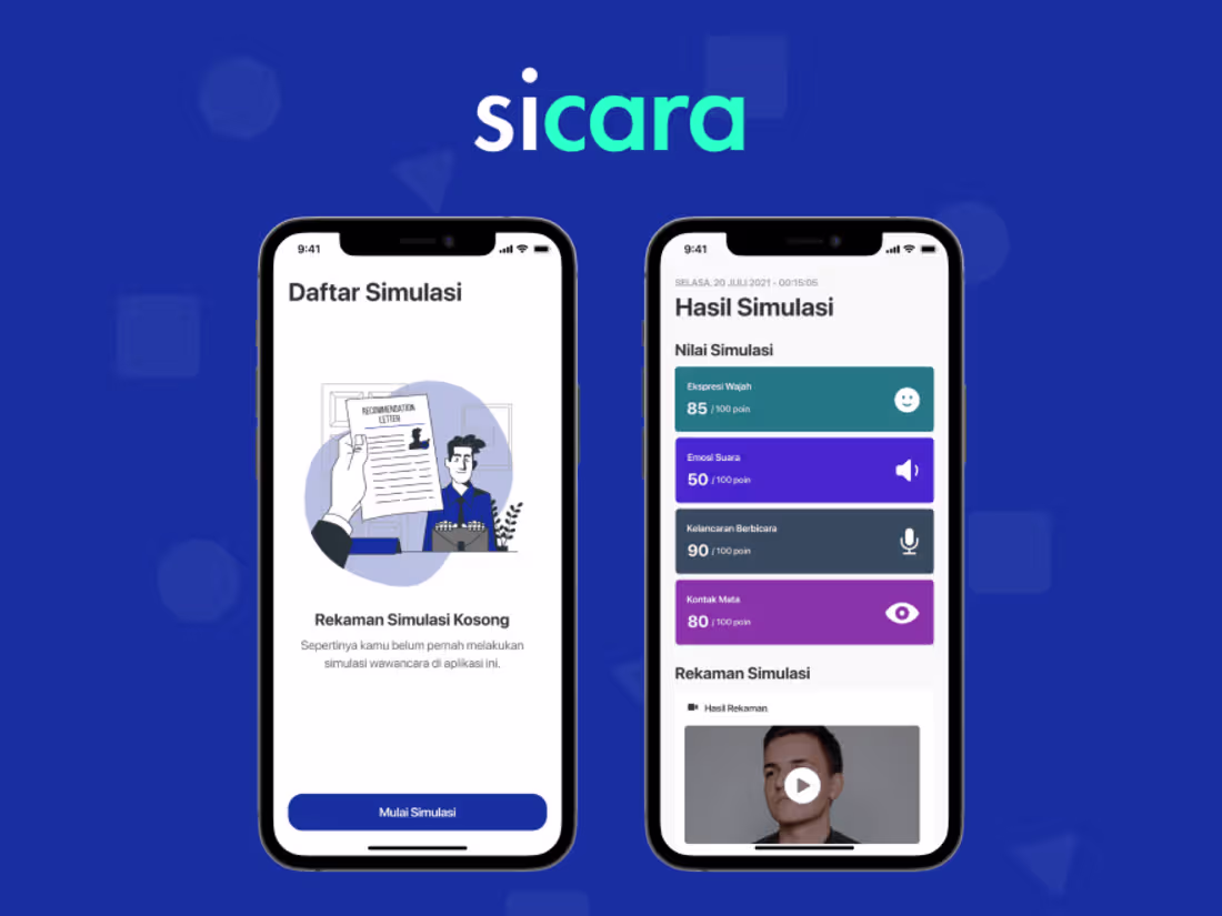 Cover image for SiCara - Teman Berlatih Wawancara