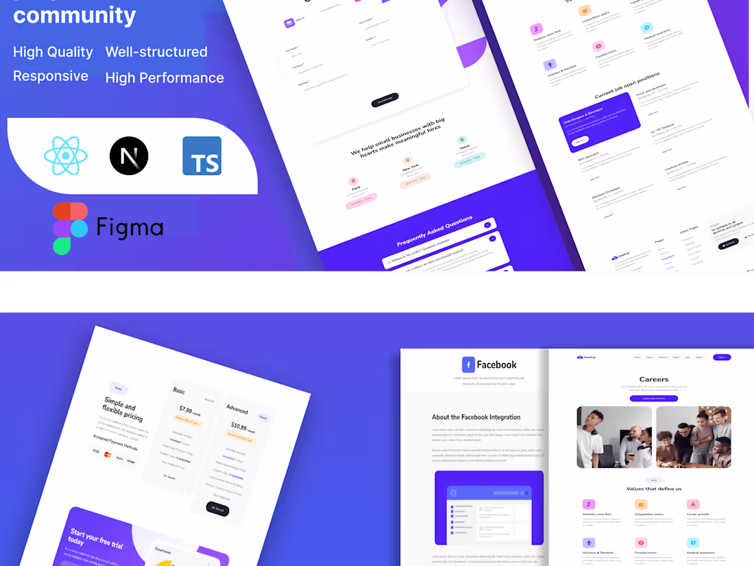 Cover image for SaaS website redesign: Increasing User Engagement