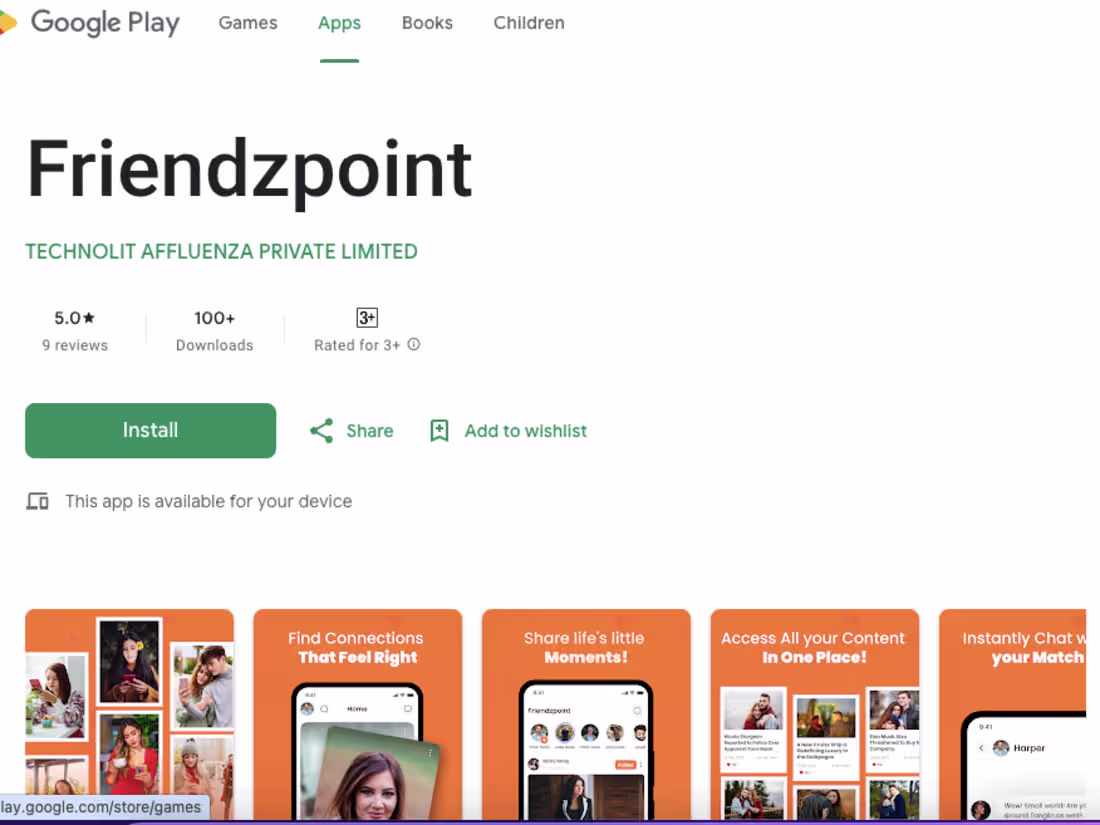 Cover image for Friendzpoint - Apps on Google Play