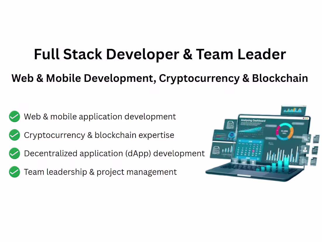 Cover image for Full Stack Engineer | Team Leader