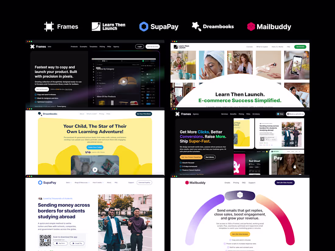 Cover image for Landing Page Collection