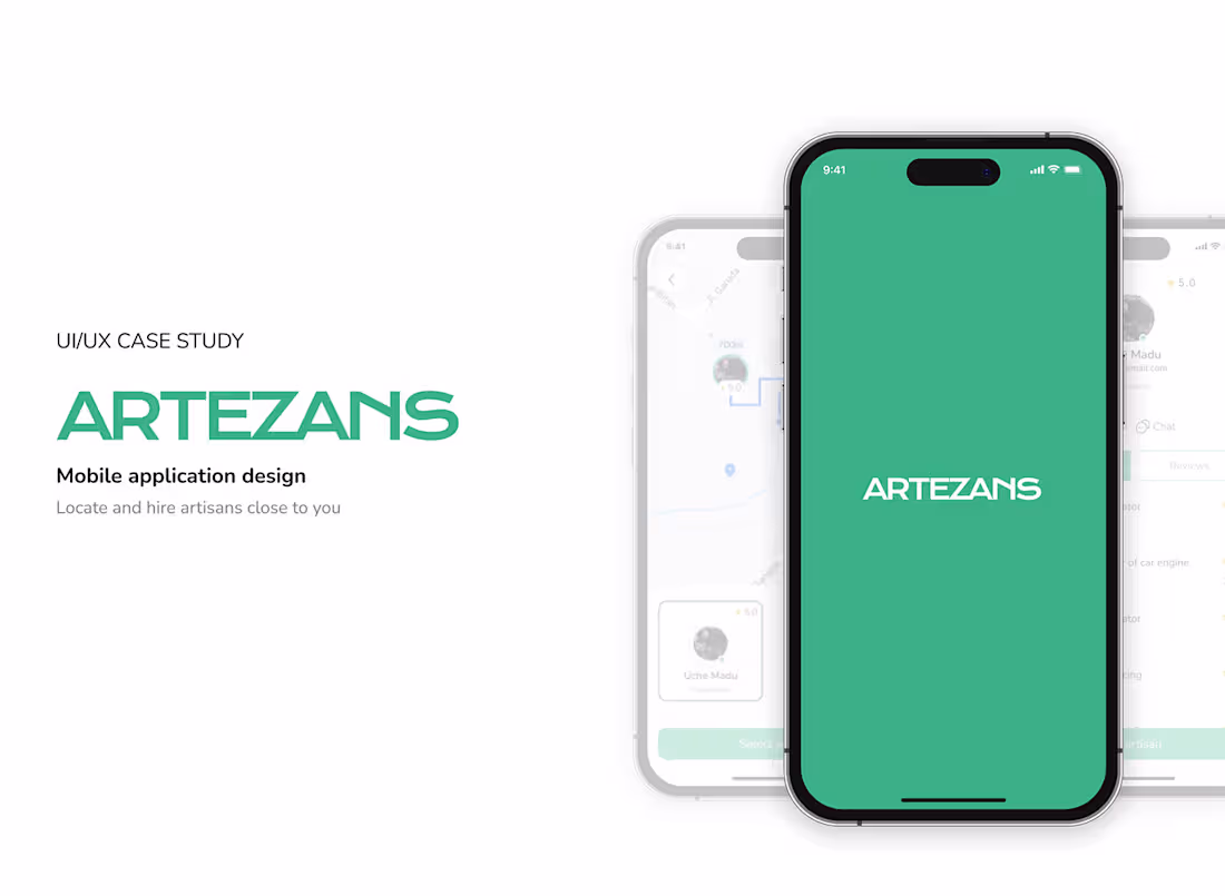 Cover image for Artisan Hire UI/UX Case Study