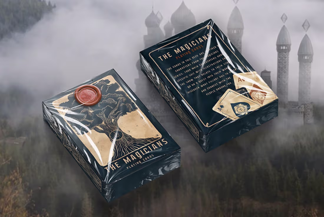 Cover image for The Magicians Playing Cards