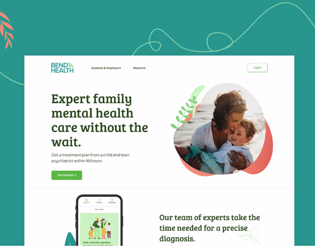 Cover image for Bend Health - Branding/Website