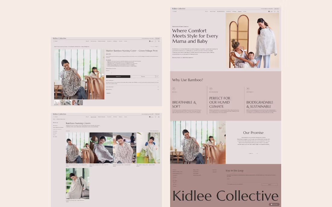 Cover image for Kidlee Collective - Website Design