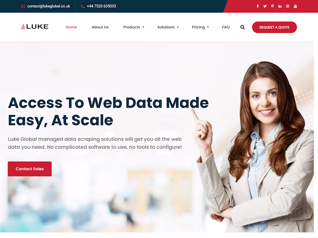 Cover image for Luke Global