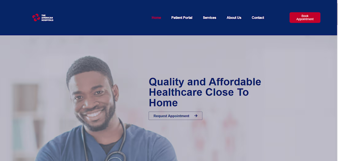 Cover image for Hospital Booking Website