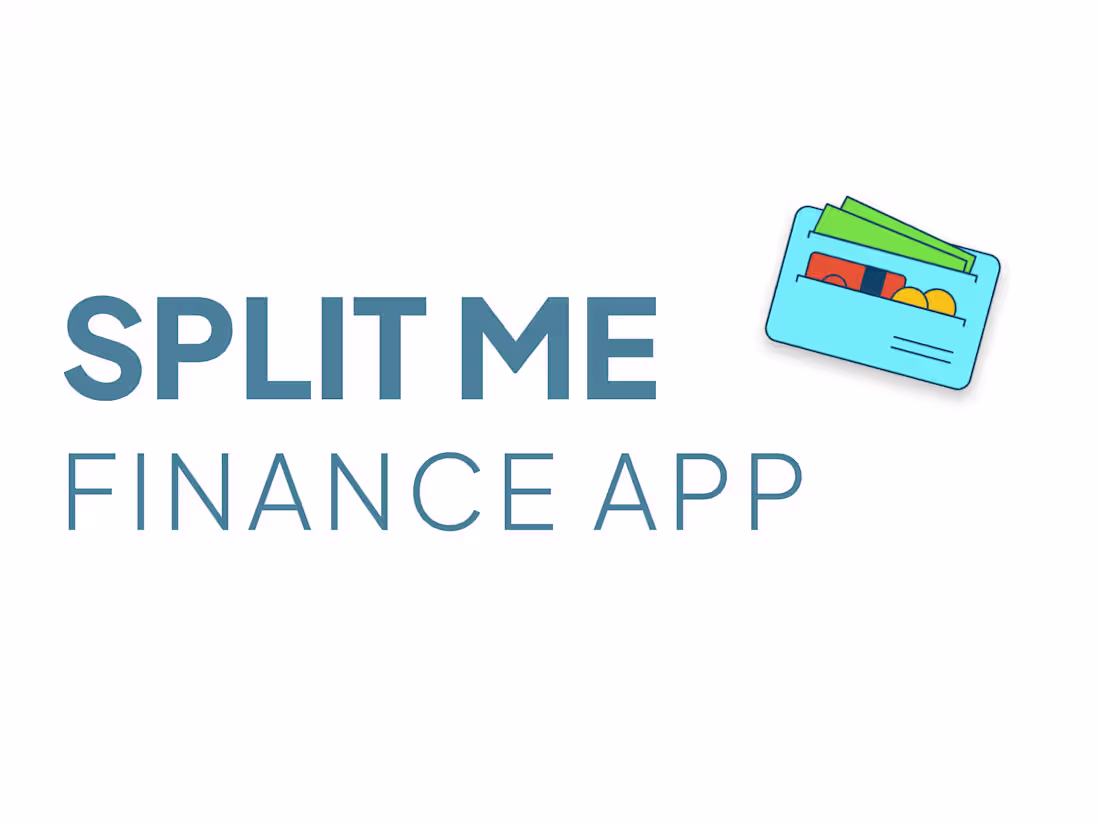 Cover image for Split me - UI/UX Case Study