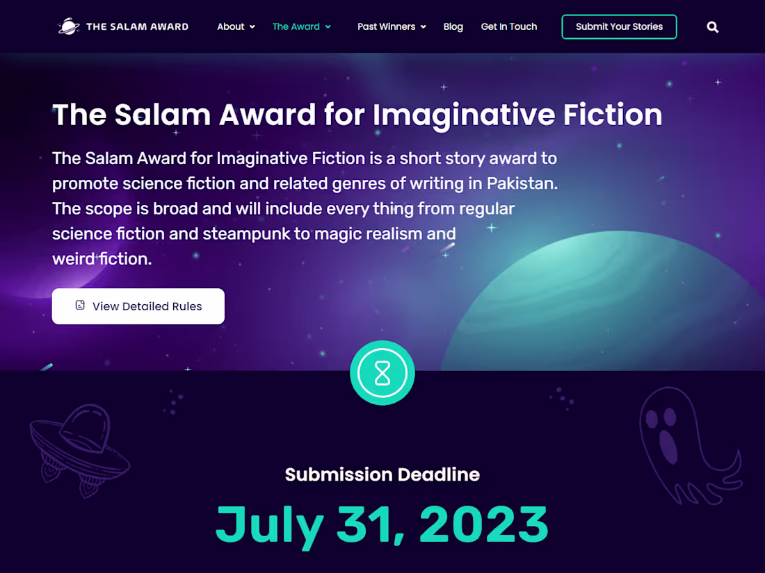 Cover image for The Salam Award