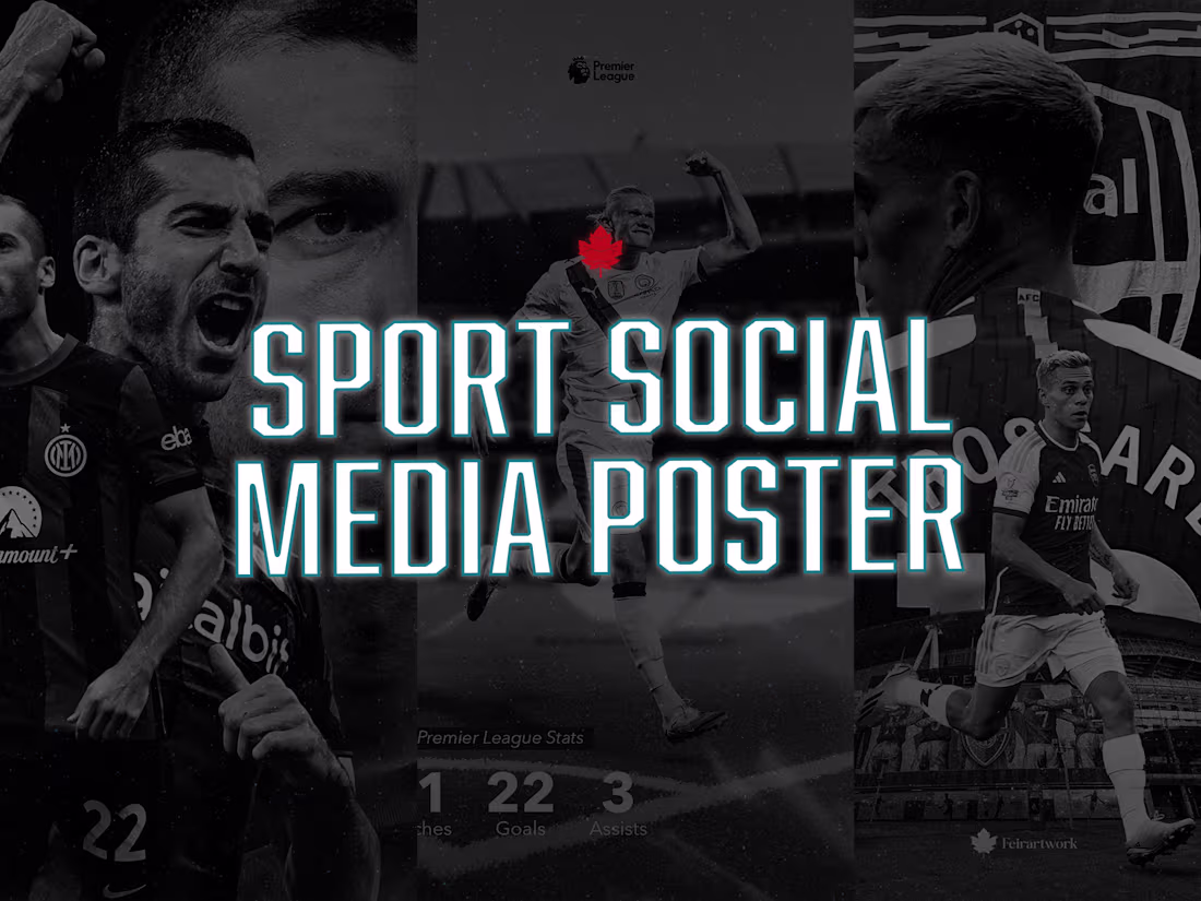 Cover image for Football Poster and Matchday Graphics