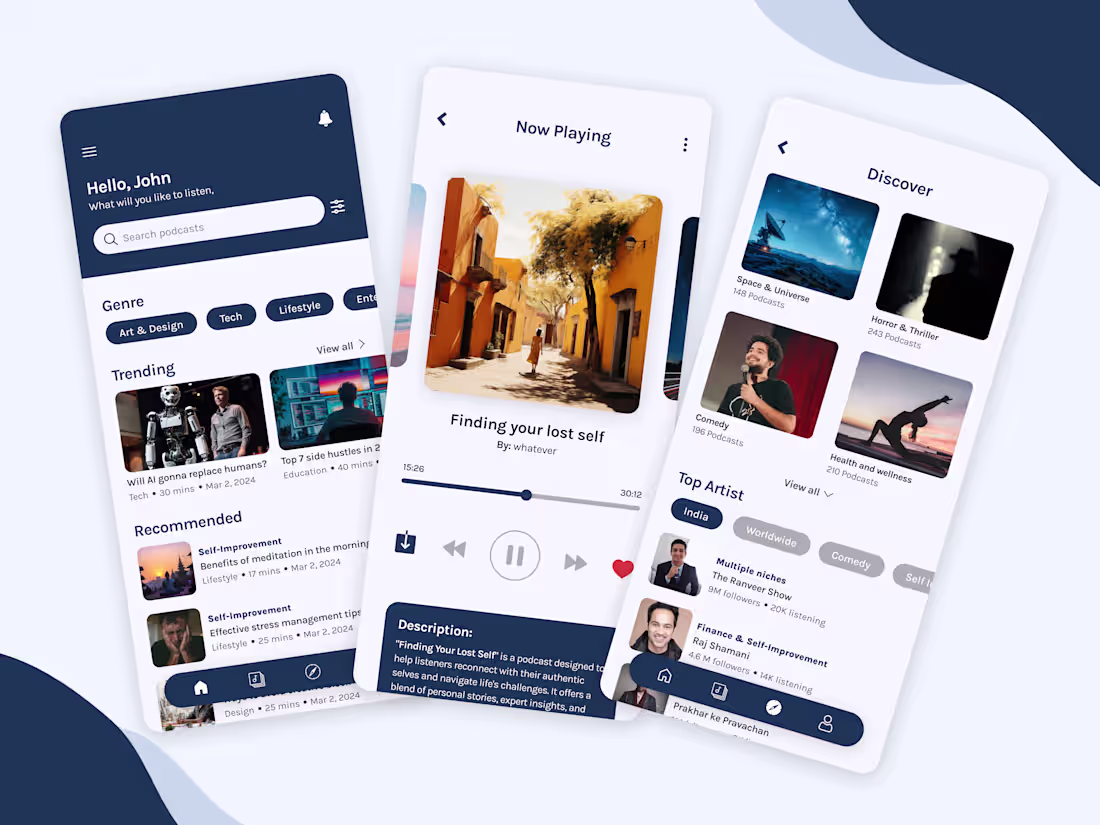 Cover image for Audion: A Podcast mobile app