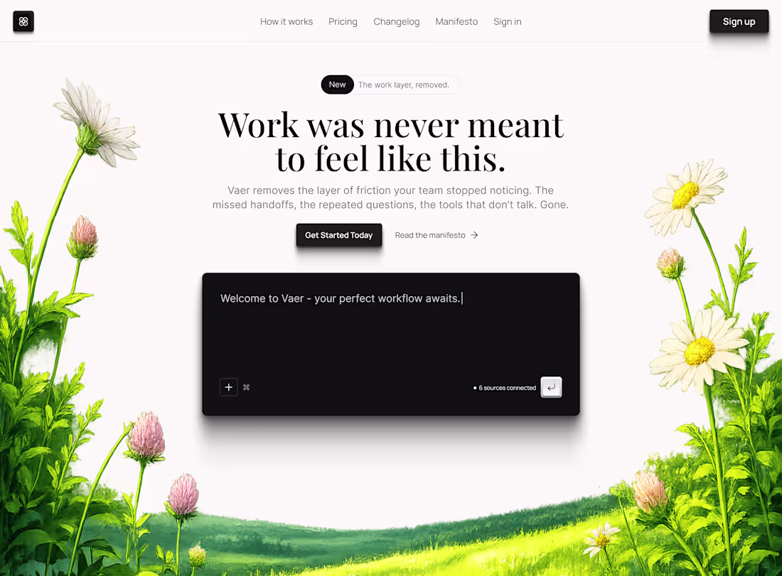 Cover image for Websites should feel like something.