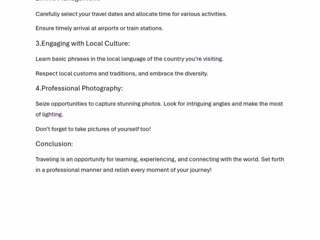 Cover image for The Art of Travel: Exploring the World Professionally