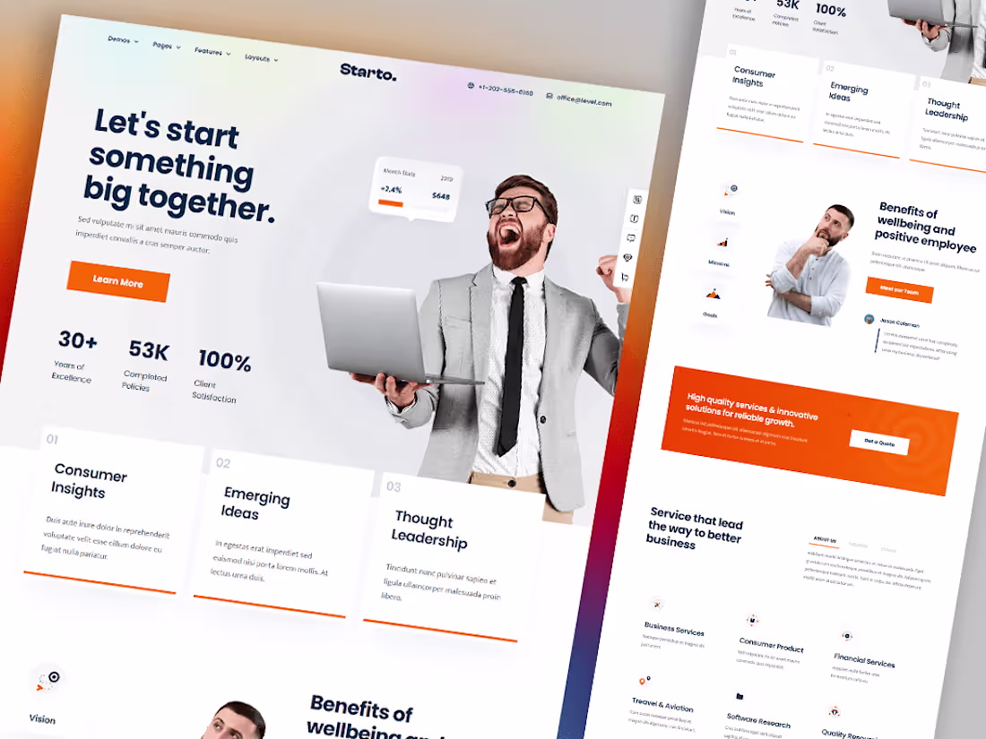 Cover image for I will build a consulting website within 48 hours