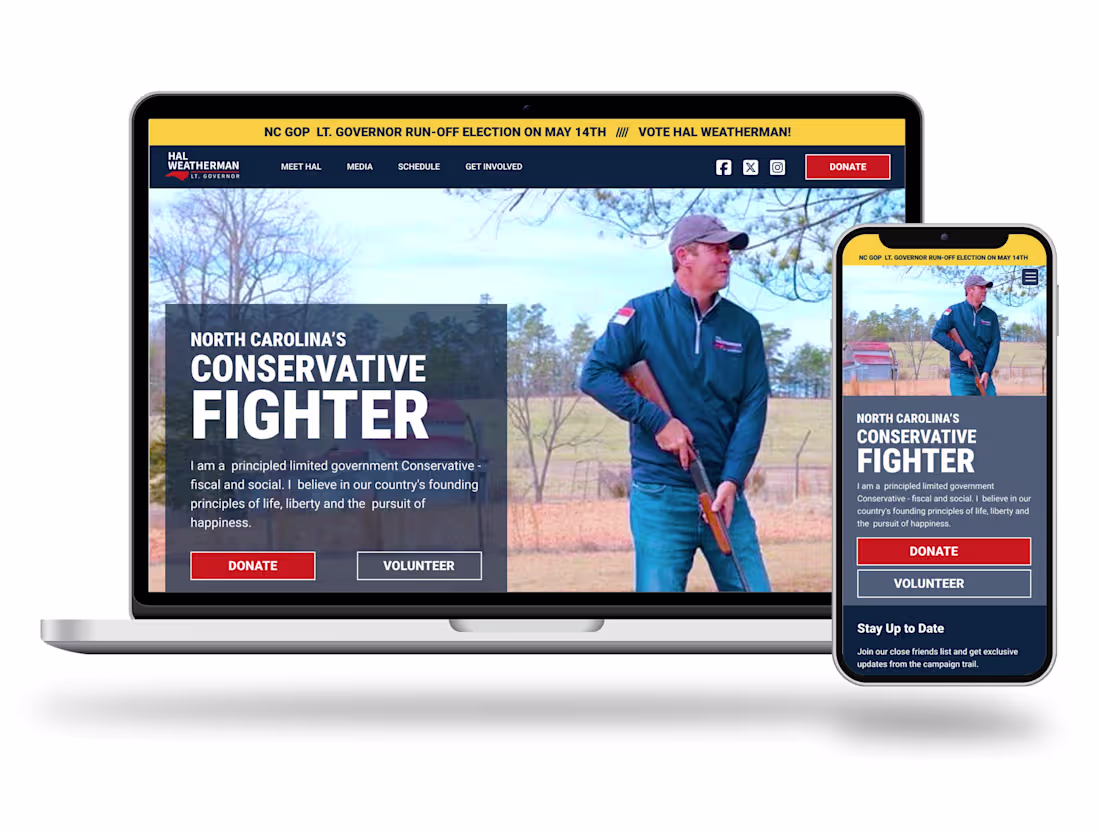 Cover image for Hal Weatherman Campaign