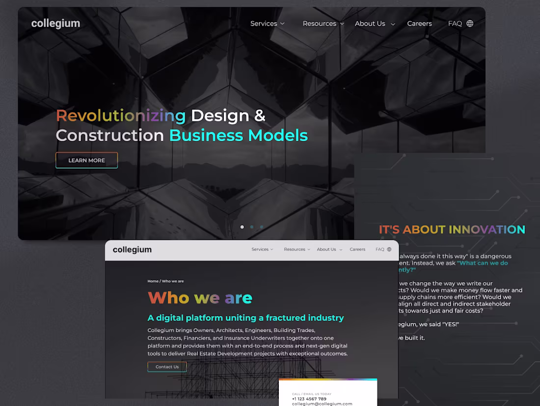 Cover image for Redesign Website for AI-driven Solution Provider in Construction