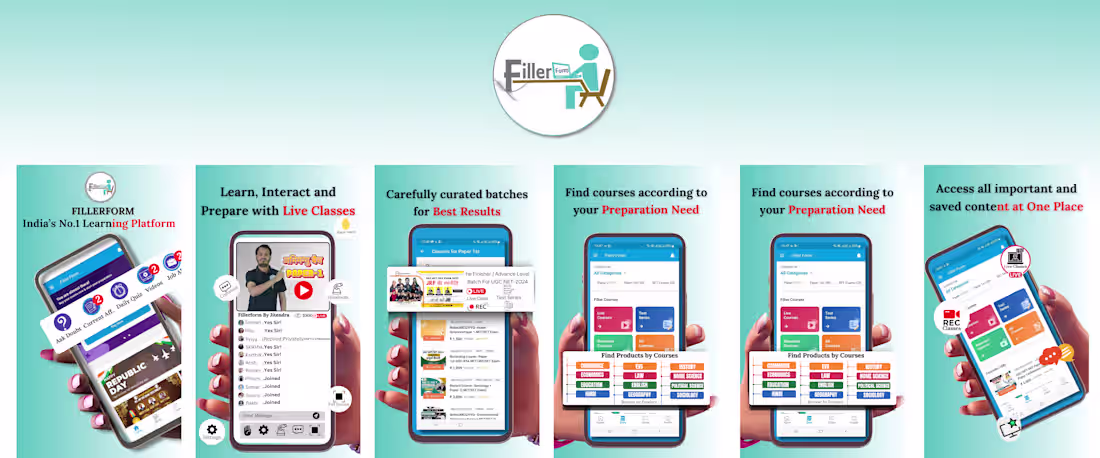 Cover image for Filler Form – All-in-One EdTech Platform Development