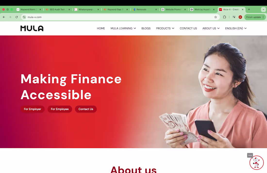 Cover image for Mula‑X is a Thailand‑based fintech