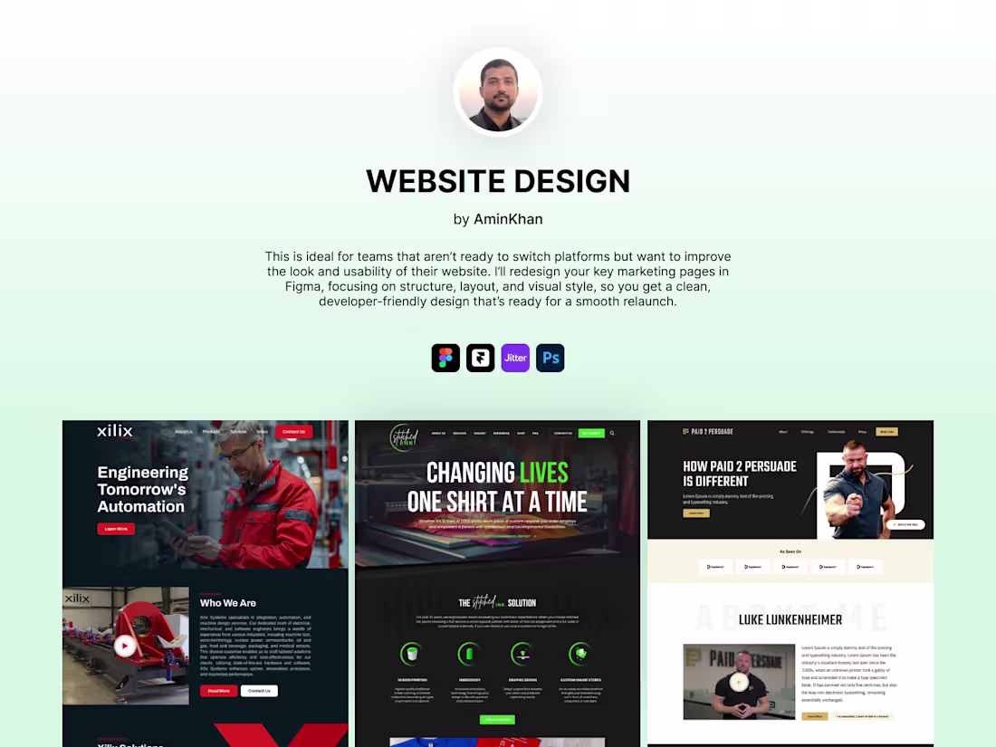 Cover image for Website – Design
