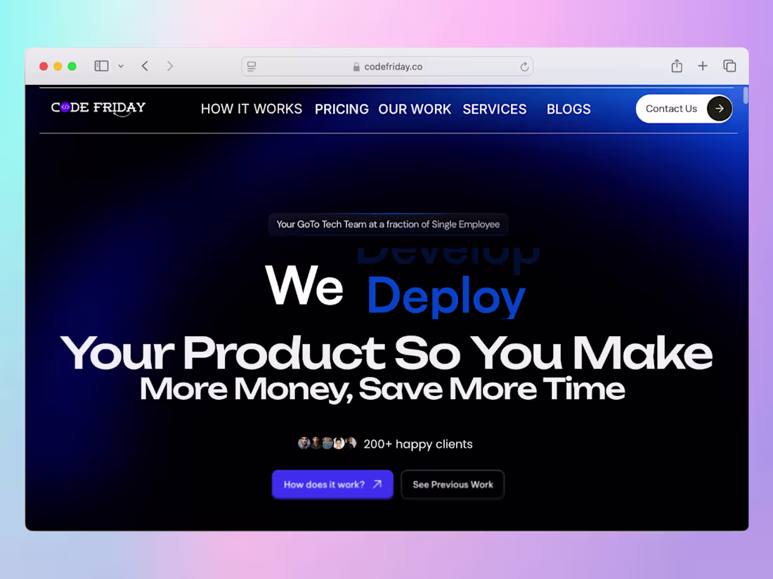 Cover image for Code Friday